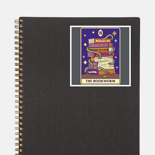 The Bookworm RPG-None-Glossy-Sticker-tobefonseca