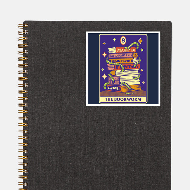 The Bookworm RPG-None-Glossy-Sticker-tobefonseca