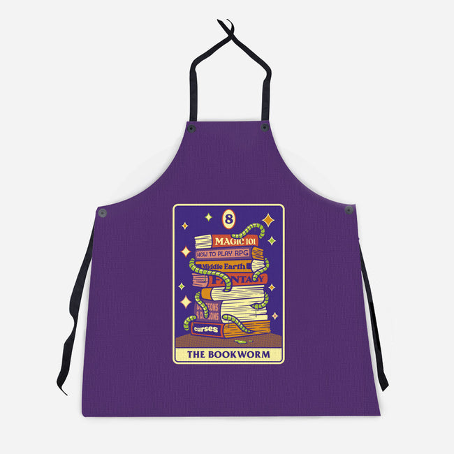 The Bookworm RPG-Unisex-Kitchen-Apron-tobefonseca