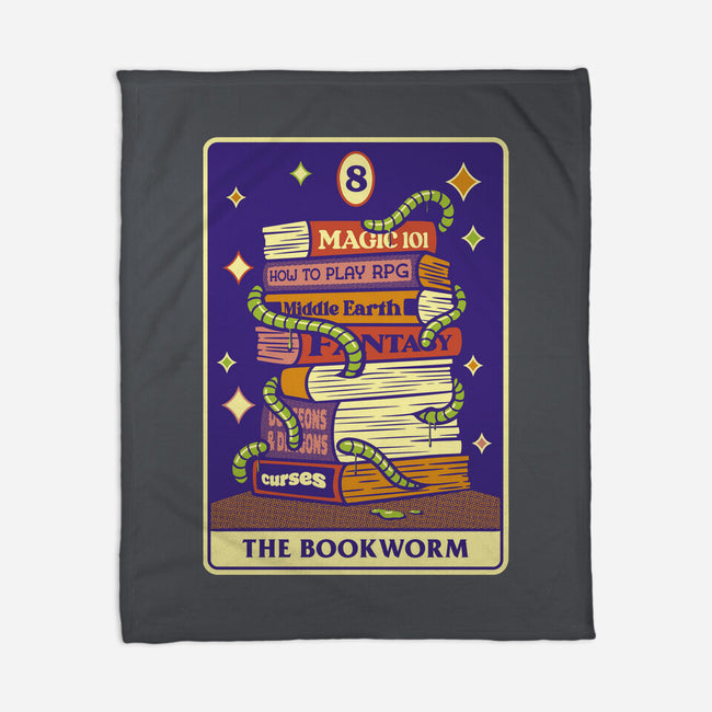 The Bookworm RPG-None-Fleece-Blanket-tobefonseca