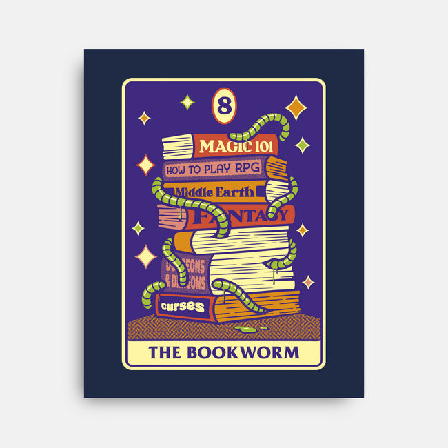 The Bookworm RPG-None-Stretched-Canvas-tobefonseca