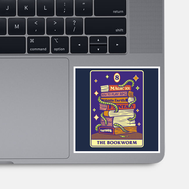 The Bookworm RPG-None-Glossy-Sticker-tobefonseca