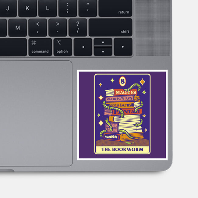 The Bookworm RPG-None-Glossy-Sticker-tobefonseca