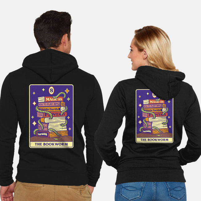 The Bookworm RPG-Unisex-Zip-Up-Sweatshirt-tobefonseca