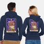 The Bookworm RPG-Unisex-Zip-Up-Sweatshirt-tobefonseca