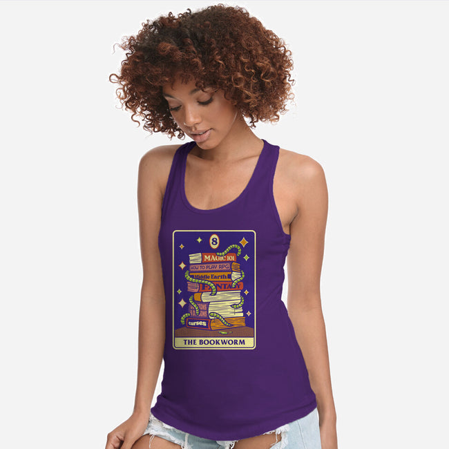 The Bookworm RPG-Womens-Racerback-Tank-tobefonseca