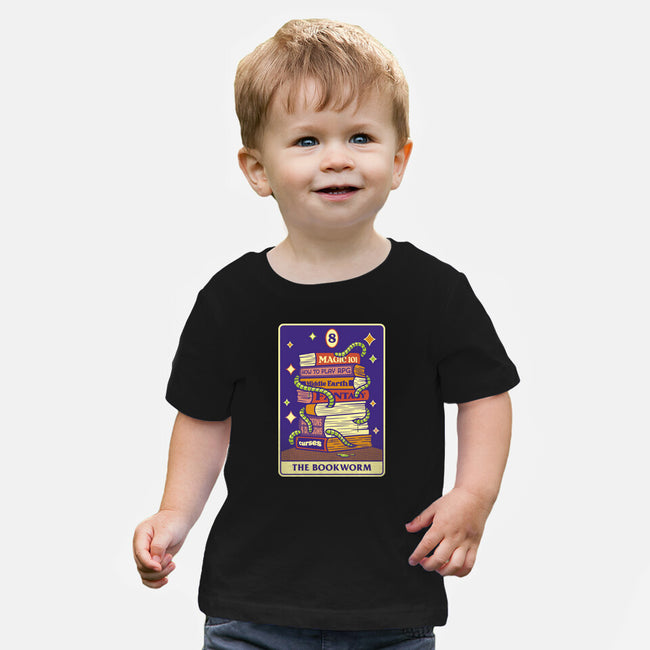 The Bookworm RPG-Baby-Basic-Tee-tobefonseca