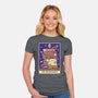 The Bookworm RPG-Womens-Fitted-Tee-tobefonseca