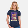 The Bookworm RPG-Womens-Fitted-Tee-tobefonseca