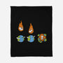 Cat Meteor-None-Fleece-Blanket-tobefonseca