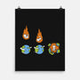 Cat Meteor-None-Matte-Poster-tobefonseca