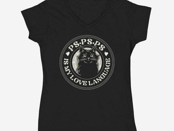 PSPSPS Is My Love Language Cat