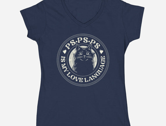 PSPSPS Is My Love Language Cat