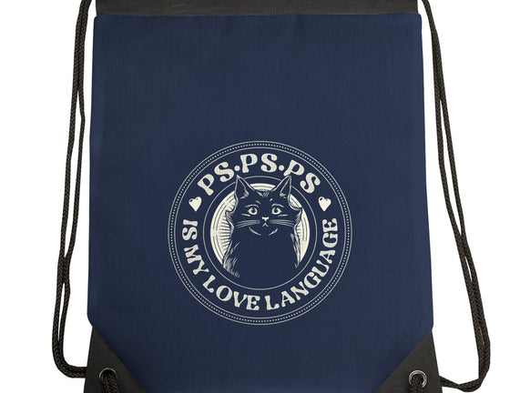 PSPSPS Is My Love Language Cat