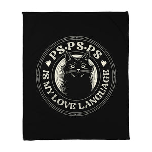 PSPSPS Is My Love Language Cat