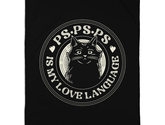 PSPSPS Is My Love Language Cat
