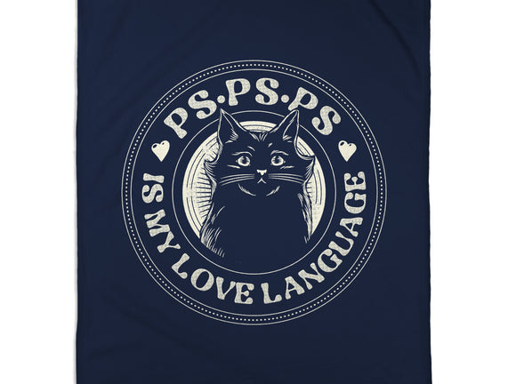 PSPSPS Is My Love Language Cat