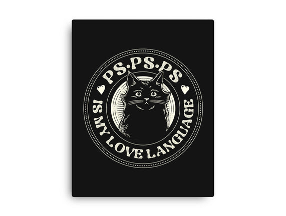 PSPSPS Is My Love Language Cat