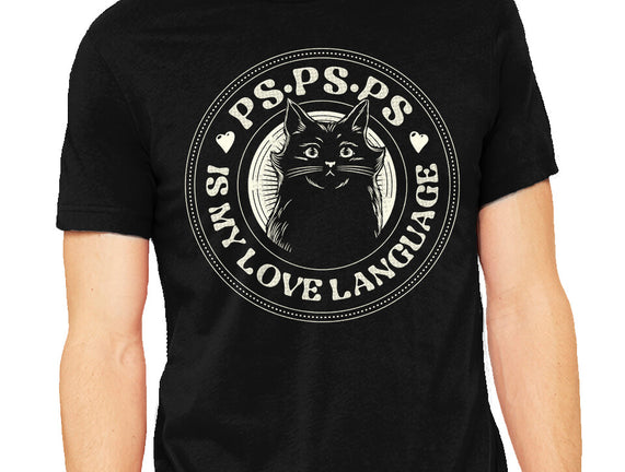 PSPSPS Is My Love Language Cat