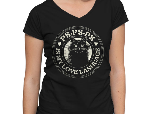 PSPSPS Is My Love Language Cat