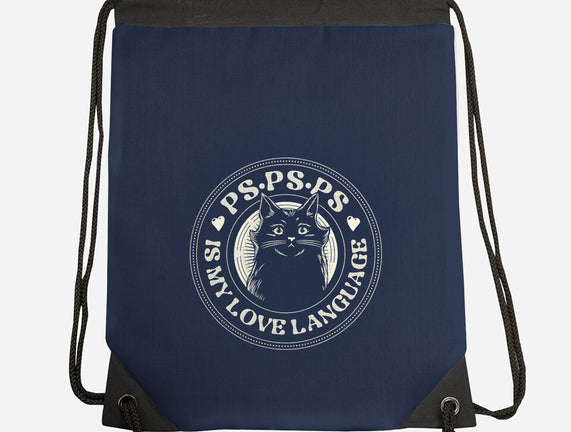 PSPSPS Is My Love Language Cat