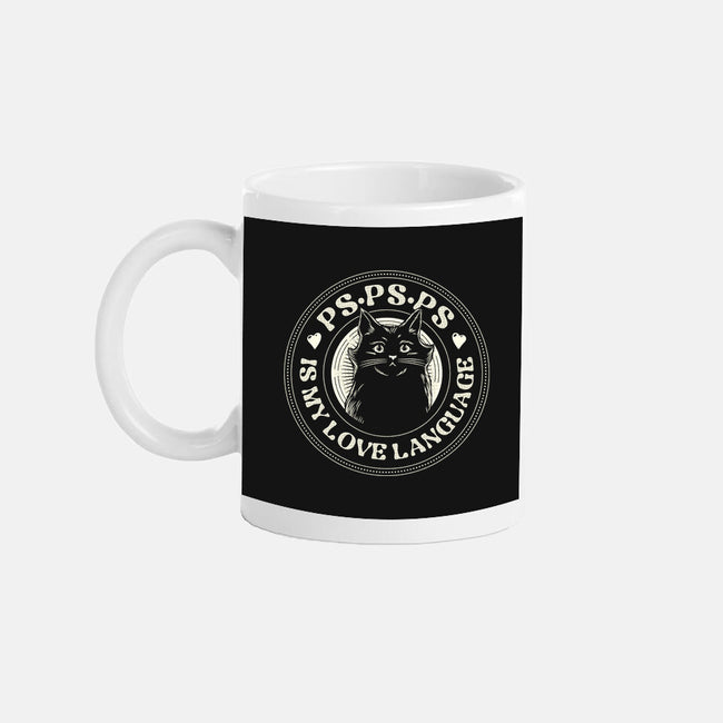 PSPSPS Is My Love Language Cat-None-Mug-Drinkware-tobefonseca