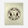 Life Isn't Perfect But My Dog Is-None-Fleece-Blanket-tobefonseca