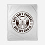 Life Isn't Perfect But My Dog Is-None-Fleece-Blanket-tobefonseca