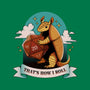 Armadillo That's How I Roll-Womens-Fitted-Tee-tobefonseca