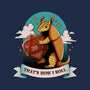Armadillo That's How I Roll-Womens-Fitted-Tee-tobefonseca