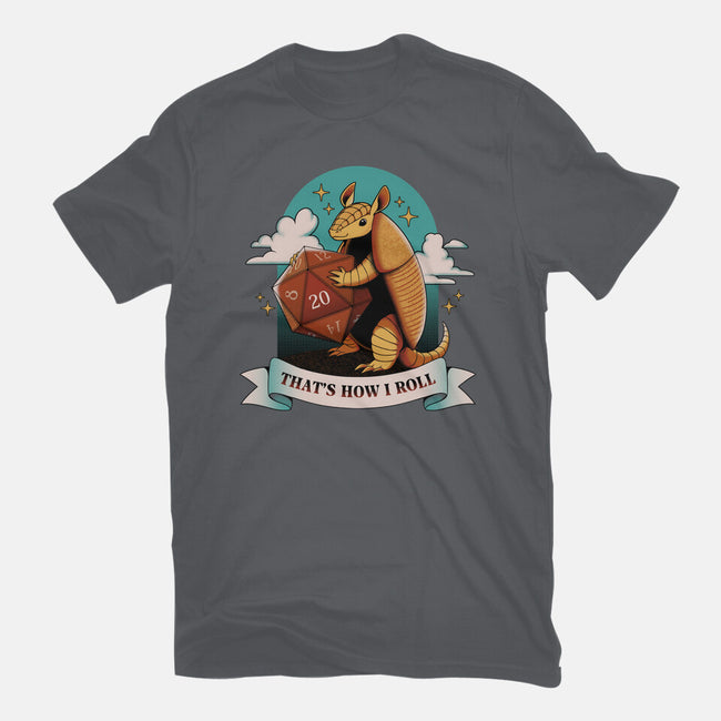 Armadillo That's How I Roll-Mens-Heavyweight-Tee-tobefonseca