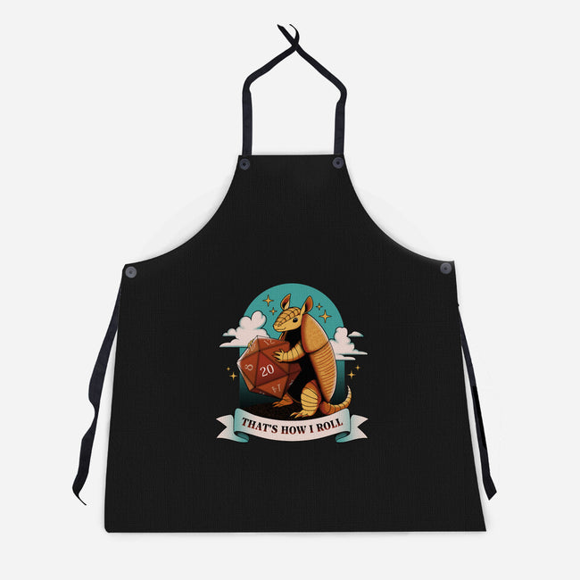 Armadillo That's How I Roll-Unisex-Kitchen-Apron-tobefonseca