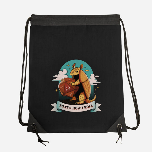 Armadillo That's How I Roll-None-Drawstring-Bag-tobefonseca