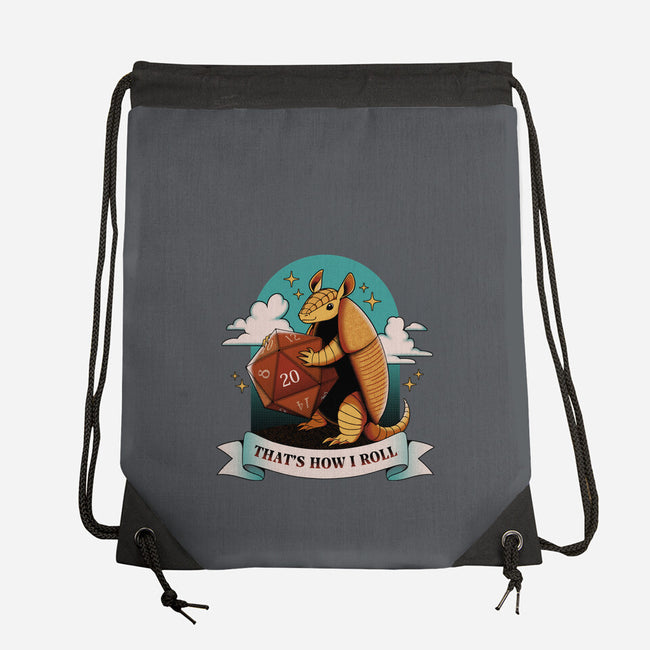 Armadillo That's How I Roll-None-Drawstring-Bag-tobefonseca