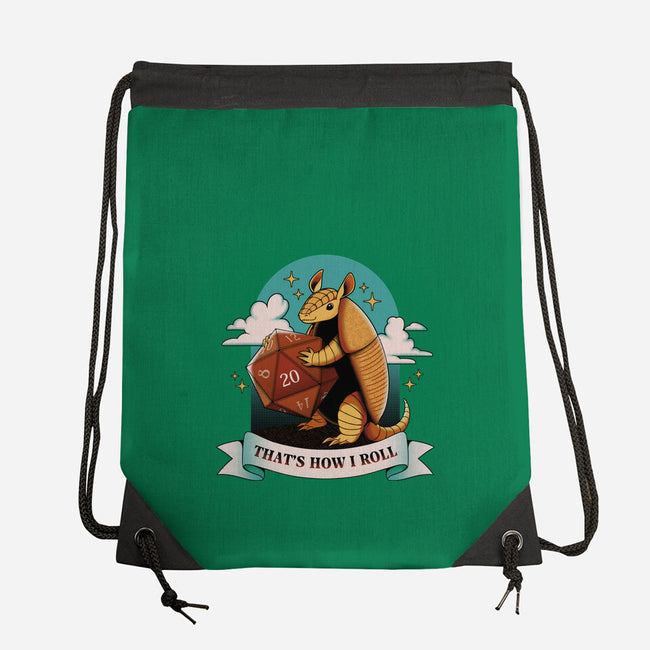 Armadillo That's How I Roll-None-Drawstring-Bag-tobefonseca