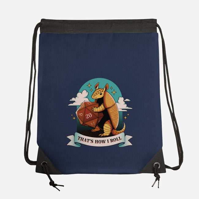 Armadillo That's How I Roll-None-Drawstring-Bag-tobefonseca