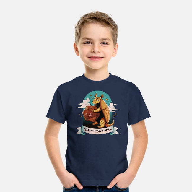 Armadillo That's How I Roll-Youth-Basic-Tee-tobefonseca