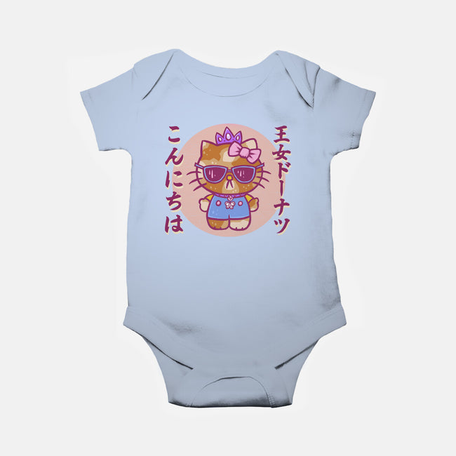 Hello Princess-Baby-Basic-Onesie-kg07