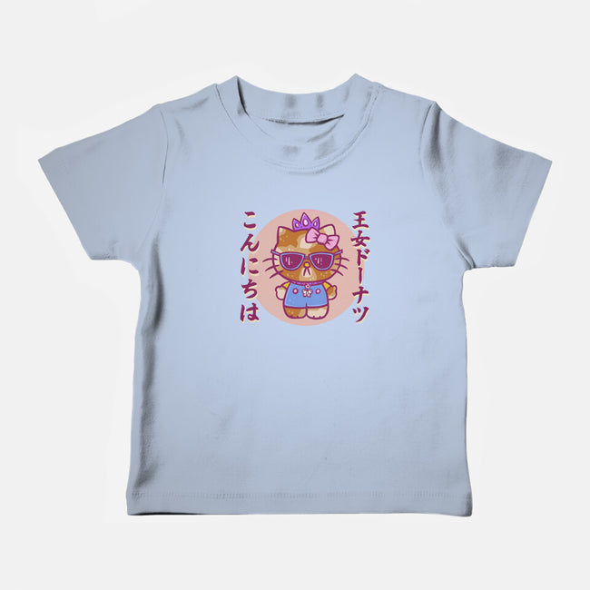 Hello Princess-Baby-Basic-Tee-kg07