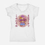 Hello Princess-Womens-V-Neck-Tee-kg07