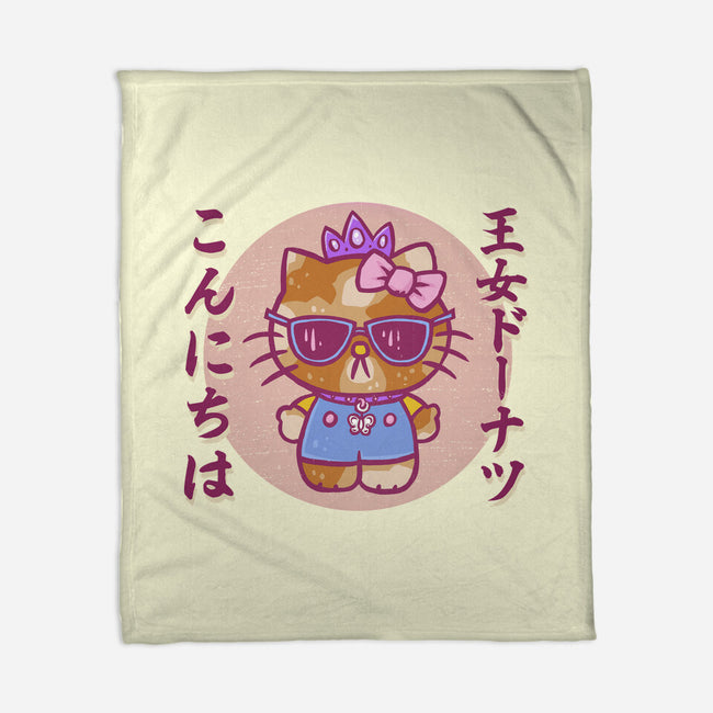 Hello Princess-None-Fleece-Blanket-kg07