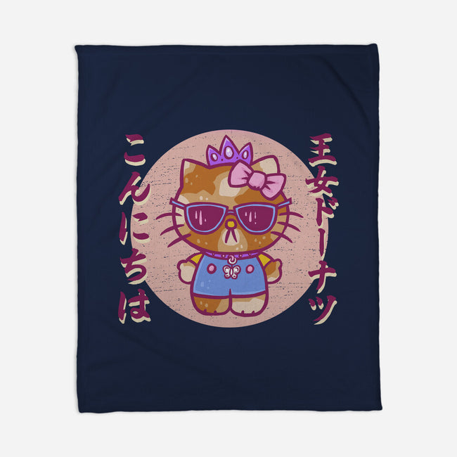 Hello Princess-None-Fleece-Blanket-kg07