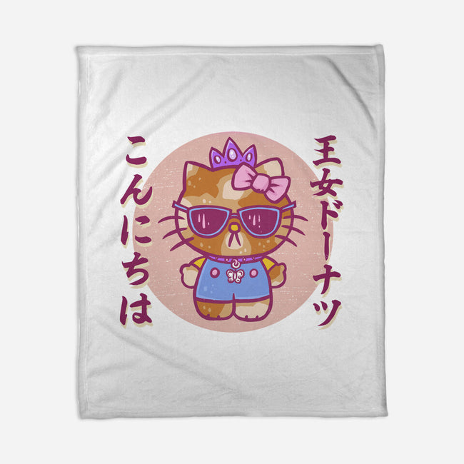 Hello Princess-None-Fleece-Blanket-kg07
