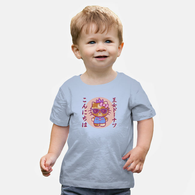 Hello Princess-Baby-Basic-Tee-kg07
