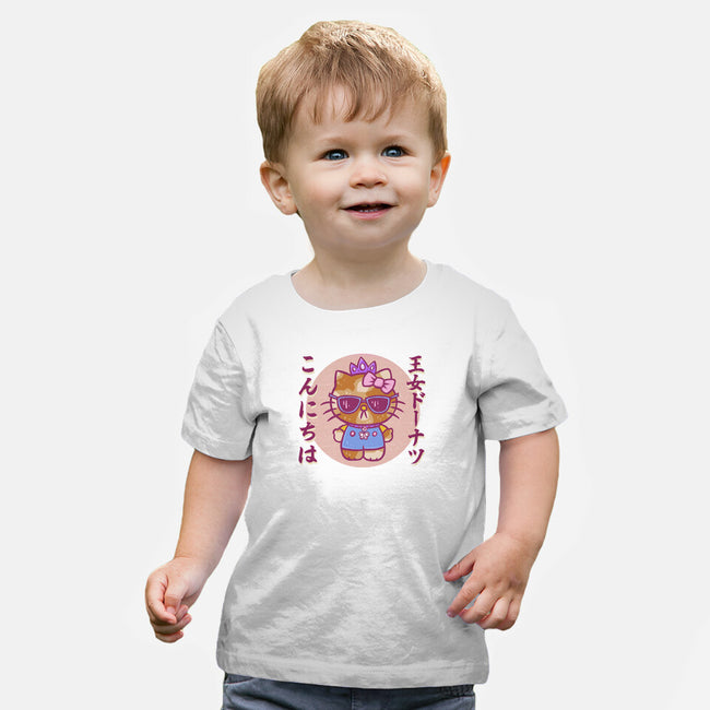 Hello Princess-Baby-Basic-Tee-kg07