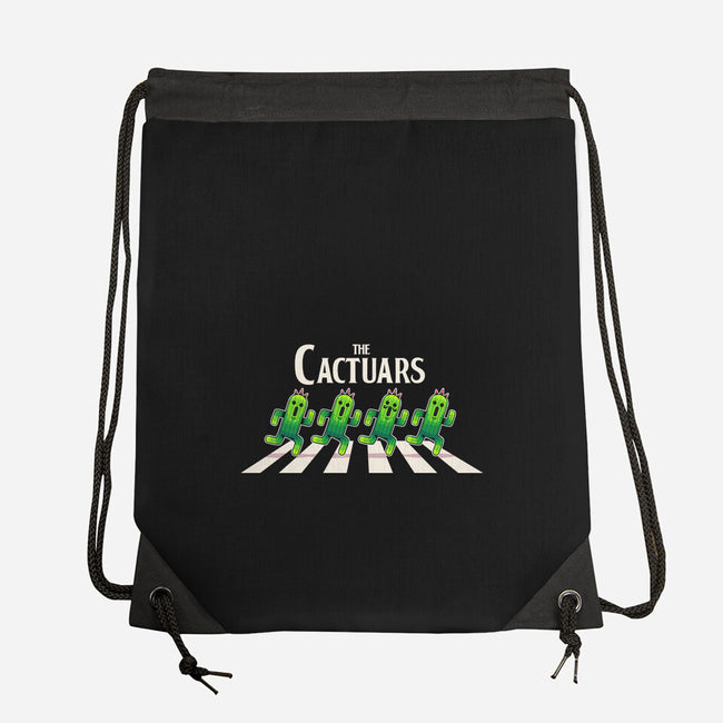 The Cactuars-None-Drawstring-Bag-2DFeer