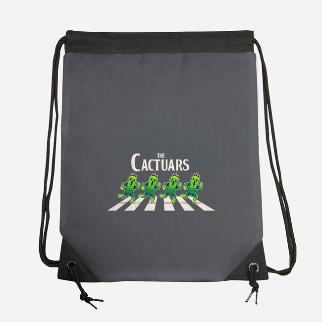 The Cactuars-None-Drawstring-Bag-2DFeer