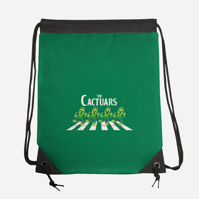 The Cactuars-None-Drawstring-Bag-2DFeer