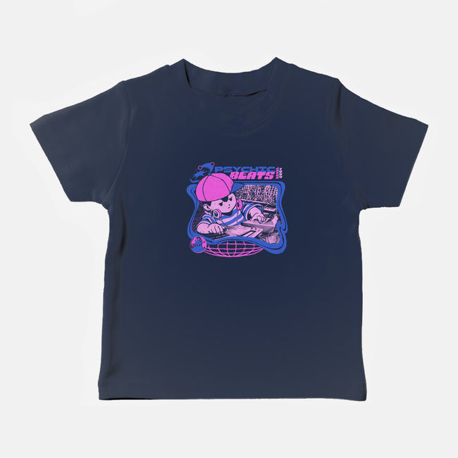 Psychic Beats-Baby-Basic-Tee-ilustrata