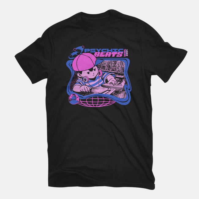 Psychic Beats-Womens-Fitted-Tee-ilustrata